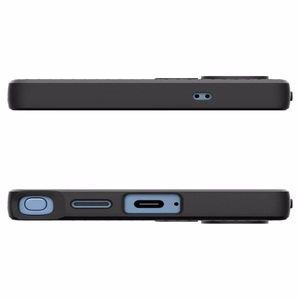 Spigen Liquid Air suojakuori Samsung Galaxy S25 Ultra -puhelimelle matta musta
