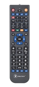 Cabletech ohjelmoitava 4-in-1-yleiskaukosäädin