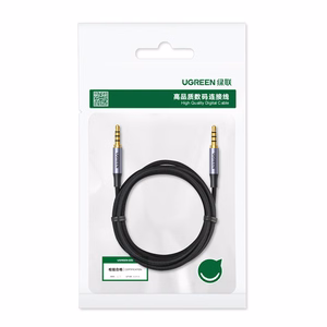 Ugreen AV183 20785 -kaapeli 3,5mm minijack / 3,5mm minijack 3m - harmaa