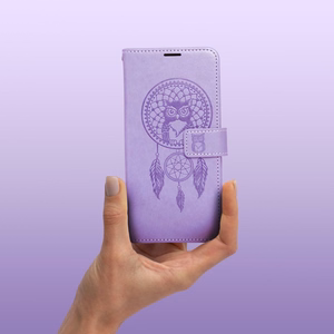 MEZZO Book Suojakuori Samsung A57 5G:lle dreamcatcher violetti