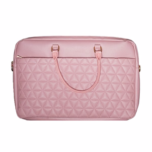 Wonder Briefcase Laptop 15-16 inches pico quilted pink
