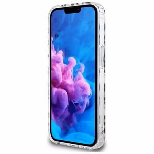 Karl Lagerfeld IML Repeat Logo Alkuperäinen Pussi iPhone 17e/16e:lle - Kultainen
