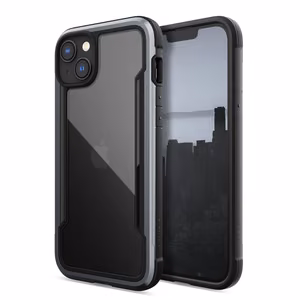 Raptic X-Doria Shield Case iPhone 14 panssaroitu suojus musta