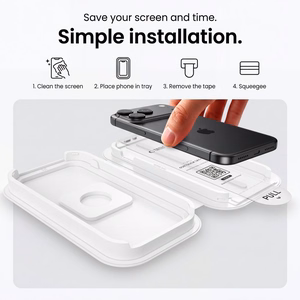 Tech-Protect OneTouch Set+ -karkaistut suojalasit laitteelle iPhone 18 Pro / 17 Pro, 2 kpl