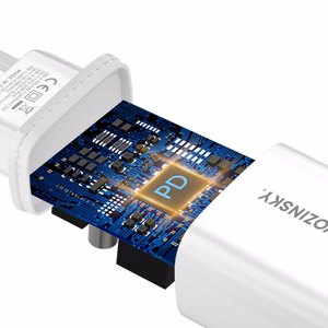 Charger Wozinsky (WGWCW) (1xUSB-C;1xUSB 3A 20W) white
