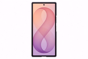 Samsung Silicone Magnet Case for Samsung Galaxy Z Fold 8 compatible with MagSafe + 2 anti-reflective films - purple