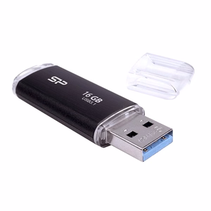 SILICON POWER Blaze B02 USB-muistitikku 16 GB USB Type-A 3.2 Gen 1 (SP016GBUF3B02V1K) musta