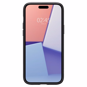 Spigen Liquid Air Suojakuori iPhone 15 6,1 matta musta