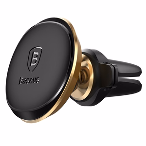 Baseus C40141201G13-00 magneettinen autoteline ilmastointiritilään - musta ja kulta