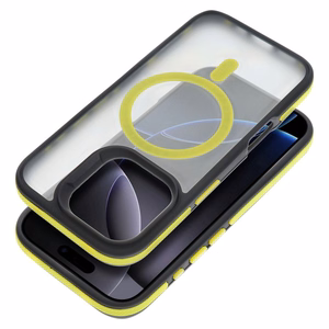 Suojakuori iPhone 17 -lle Neo MagSafe-yhteensopiva keltainen