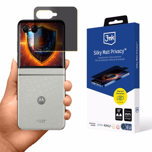 Motorola Razr 60 – 3mk Silky Matt Privacy tietosuojakalvo
