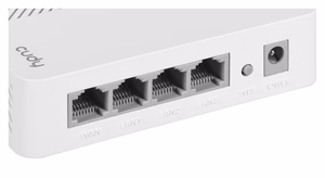 Cudy WR300 langaton reititin Fast Ethernet yksitaajuus 2,4 GHz valkoinen