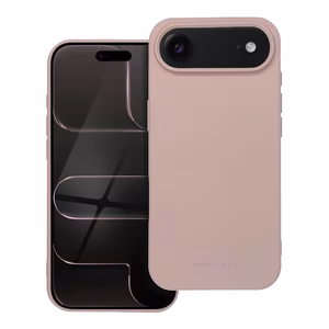 Roar Space Suojakuori iPhone 17 Air:lle puuterivaaleanpunainen