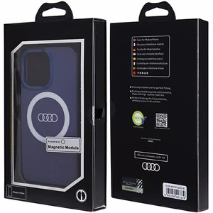 Audi IML Big Logo MagSafe Suojakuori iPhone 13 Pro / 13:lle - sininen