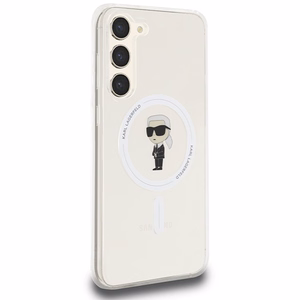Karl Lagerfeld IML Ikonik MagSafe Suojakuori Samsung Galaxy S24+:lle - läpinäkyvä