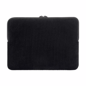 Tucano Velluto 2 neoprene sleeve with velvet exterior for 13-inch MacBook Air/Pro and 12-inch laptops, black