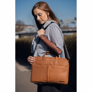 Forcell F-PROTECT URBAN STYLE laukku 15,6 tuumaa kannettavalle tietokoneelle ruskea