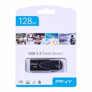 PNY Attaché 4 2.0 128GB USB flash drive USB Type-A Black