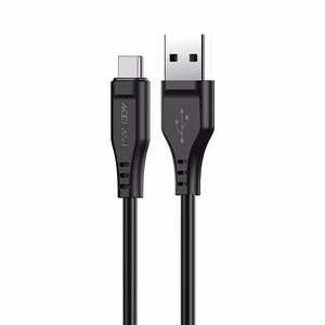 Acefast C3-04 kaapeli USB-A USB-C 1.2m musta