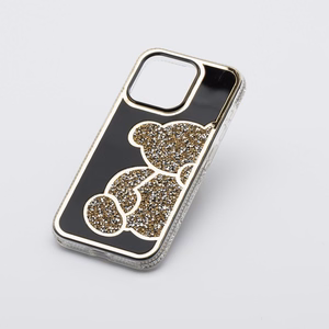 Suojakuori iPhone 17 AIR:lle Teddy Bear kultainen