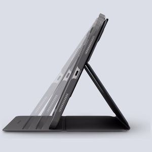 Uniq Rovus Snapmount Magneettinen 360 pyörivä irrotettava Suojakuori iPad Air 11 2024 / 2025 / iPad Air 10.9 2020 / 2022 - laivastonsininen