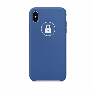Puhelimen Suojakuori Silicone Case Apple iPhone Xs Max / Delft Blue / pakkauksessa