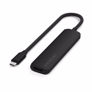 SATECHI adapter HUB 4in1 Type C ST-P4SK black