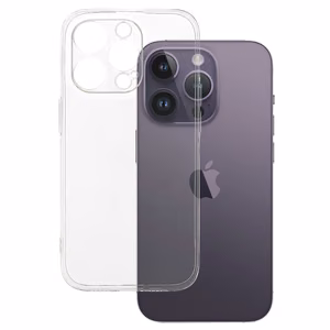 Ultra Clear 1mm Suojakuori iPhone 14 Pro:lle - läpinäkyvä