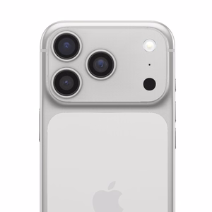 AR+AF Täysmetallinen karkaistu lasi IPHONE 17 PRO MAX:lle hopeinen