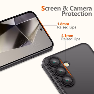 Tech-Protect MagMat MagSafe Suojakuori Samsung Galaxy S25:lle - Läpinäkyvä Musta