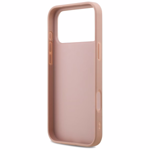 Guess Fixed Glitter Big 4G suojakuori iPhone 17 Pro Max - pinkki