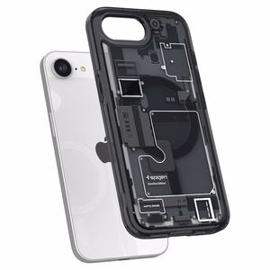 Spigen Ultra Hybrid MagSafe Case for iPhone 16e / 17e Zero One - Black