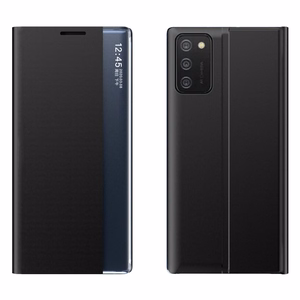 Uusi Sleep Case suojus jalusta-toiminnolla Samsung Galaxy A03s (166.5) musta