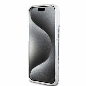 DKNY suojakuori iPhone 15 6,1' HC DKHCP15SLBNAEK musta HC nestemäiset kimalteet kaarilogolla