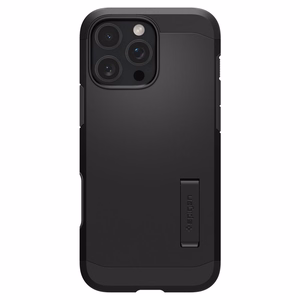 Spigen Tough Armor T MagSafe Suojakuori iPhone 16 Pro Max -puhelimelle - musta