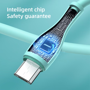Joyroom Bowling Data Cable S-2030M8 USB-A / micro USB 3A 2m - vihreä