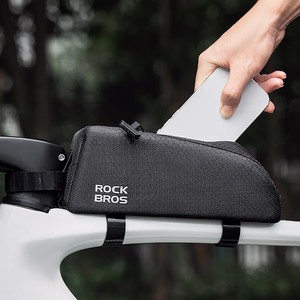 Rockbros yläputken runkolaukku 0.9 l - musta