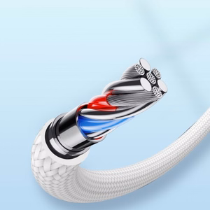 Joyroom Extraordinary Series A10 Lightning / USB-C PD 20W kaapeli 1.2 m - valkoinen