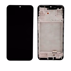 LCD-näyttö Samsung A155 A15 4G / A156 A15 5G musta kehyksellä HQ