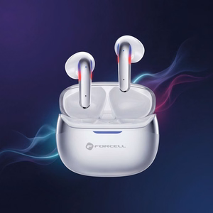 Forcell F-Audio Pulse Air ENC TWS wireless earbuds – silver