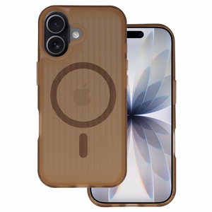 Tel Protect Twist Magsafe suojakuori Iphone 17 Pro kahvinruskea