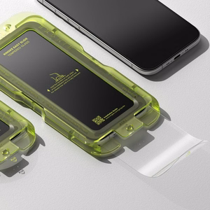 Ringke Easy Slide 2-pack Karkaistu Lasi iPhone 17 Air:lle - Musta