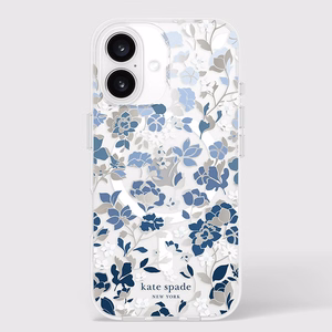 MagSafe-yhteensopiva Kate Spade New York Flowerbed Blue -suojakuori Apple iPhone 16:lle
