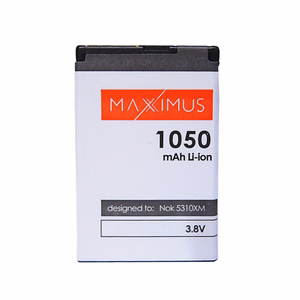 Akku MAXXIMUS NOK 5310XM 1050 LION X3/7230