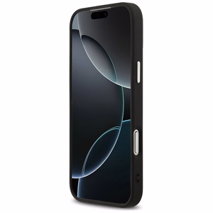 Guess Classic Logo MagSafe Suojakuori iPhone 17 Pro Max:lle - musta