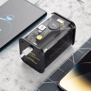 Dudao powerbank 20000mAh 1xUSB-A / 1xUSB-C 22.5W PD musta (K16Pro)