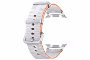 SOL32SWEGEU Athleisure hihna (S/M) Samsung Galaxy Watch8, valkoinen