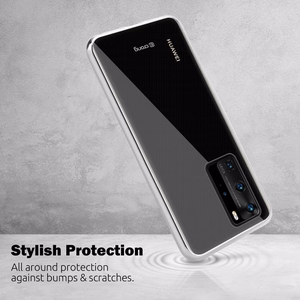 Crong Crystal Slim case for Huawei P40, clear