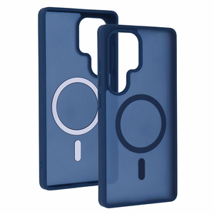 Tel Protect Aura matta Magsafe suojakuori Samsung Galaxy S26 Plus tummansininen