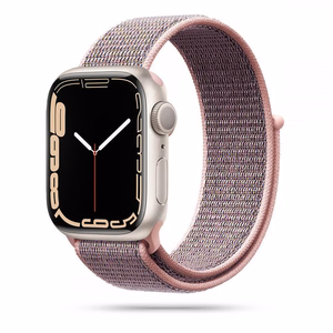 Tech-Protect Nylon Hihna Apple Watch 4/5/6/7/8/9/SE (38/40/41 mm) Pink Sand